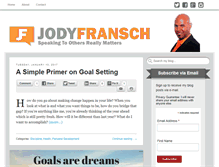 Tablet Screenshot of jodyfransch.com